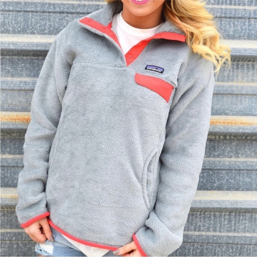 Patagonia | Re-Tool Snap T Gray Fleece Pullover